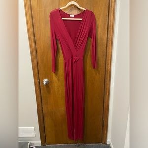 Red Tobi elegant night out dress.